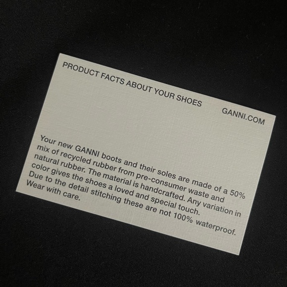 GANNI Women's Blue City Two-tone Rubber Chelsea Boots - Picture 6 of 6